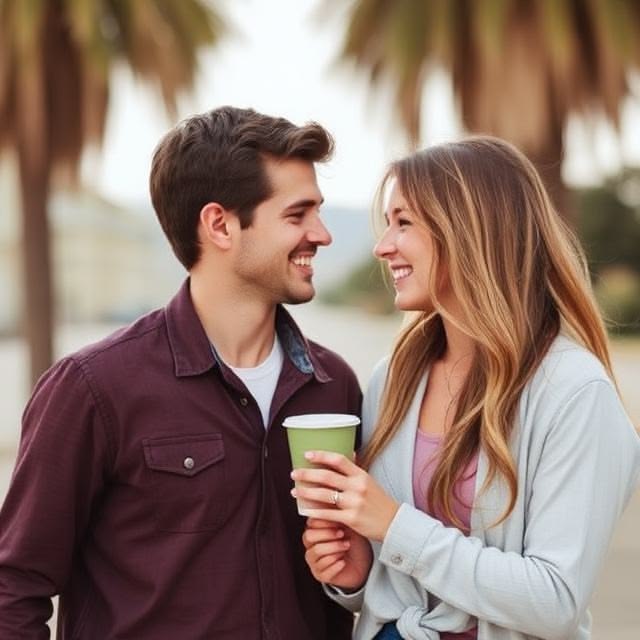 Happy couple